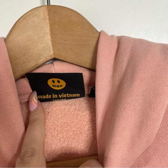 DREW House mascot pink pullover hoodie - Picture 3 of 6